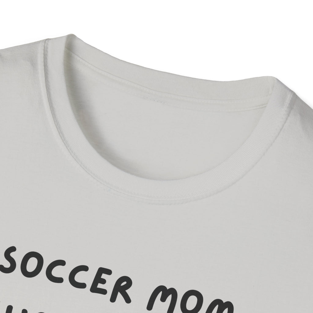 Soccer Mom Survival Kit T-Shirt – "Caffeinated & Confused" Soccer Mom Tee