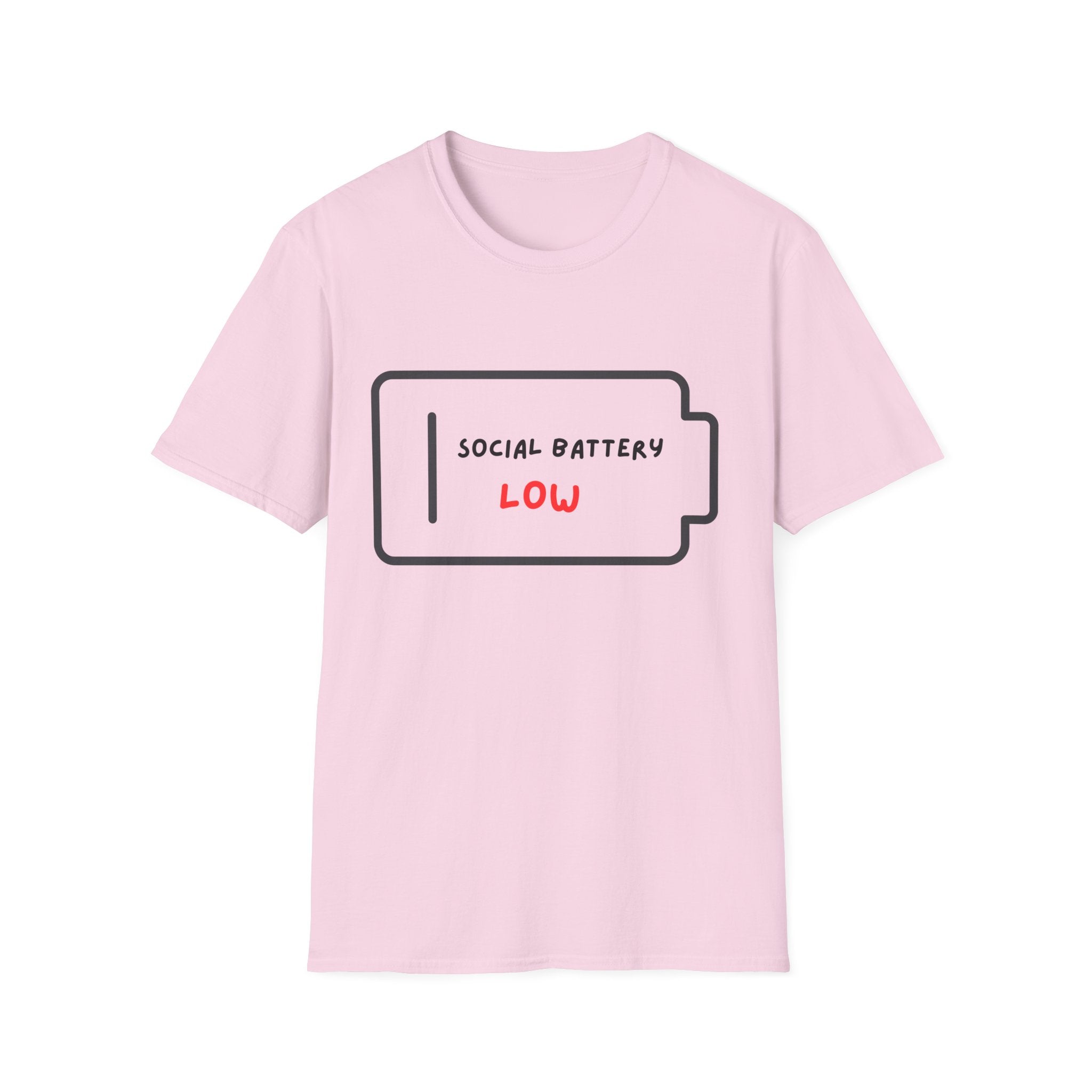 Social Battery Low T-Shirt