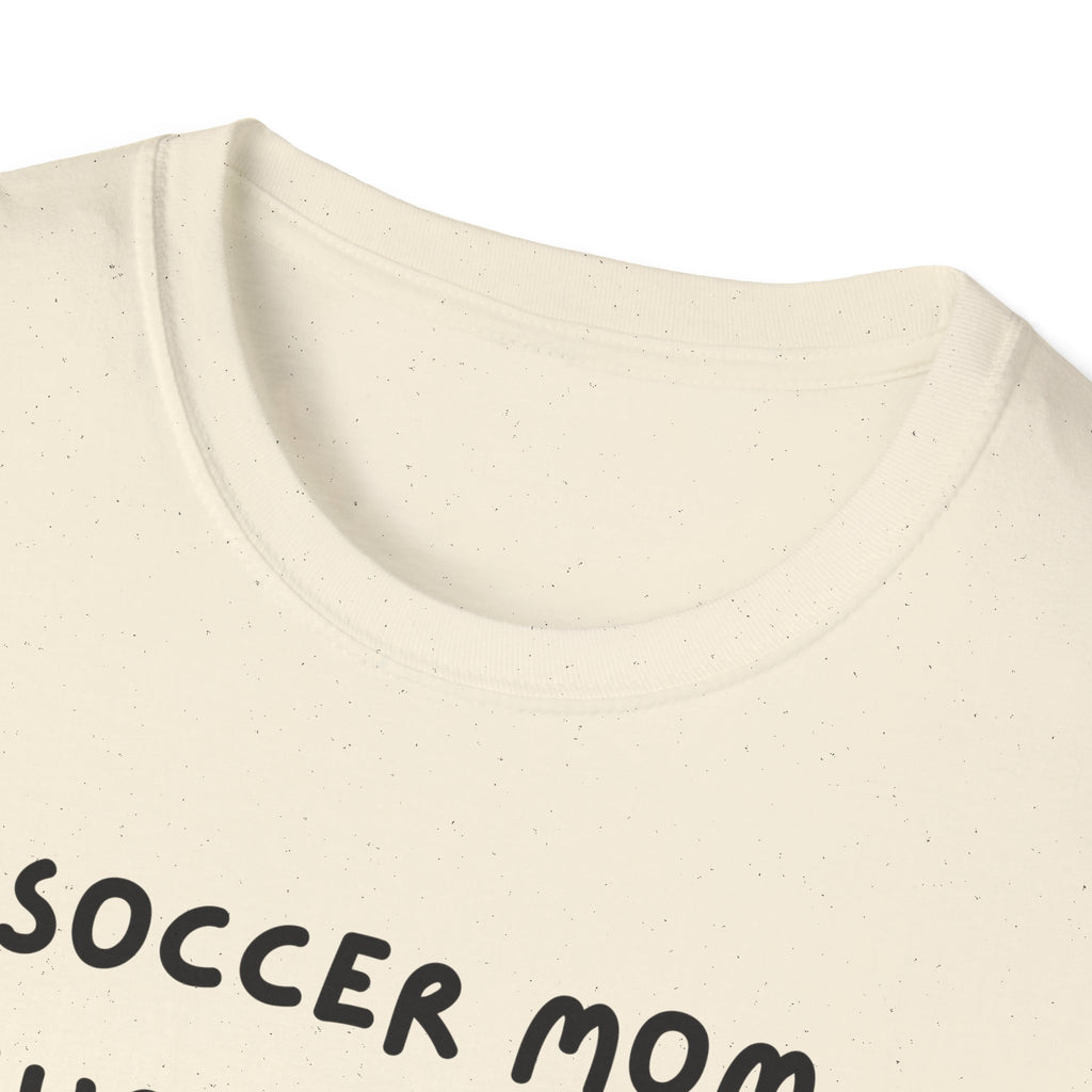 Soccer Mom Survival Kit T-Shirt – "Caffeinated & Confused" Soccer Mom Tee