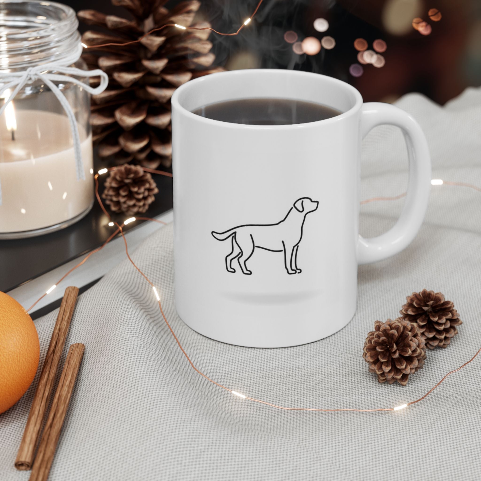 Dog Quote Mug | Ceramic Coffee Mug 11oz 15oz