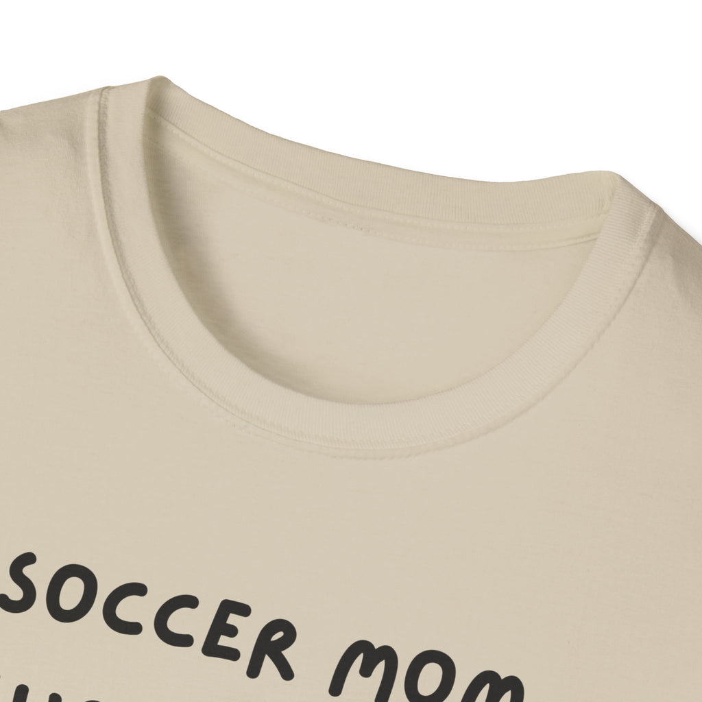 Soccer Mom Survival Kit T-Shirt – "Caffeinated & Confused" Soccer Mom Tee