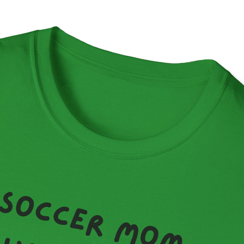 Soccer Mom Survival Kit T-Shirt – "Caffeinated & Confused" Soccer Mom Tee