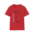 Soccer Mom Survival Kit T-Shirt – "Caffeinated & Confused" Soccer Mom Tee