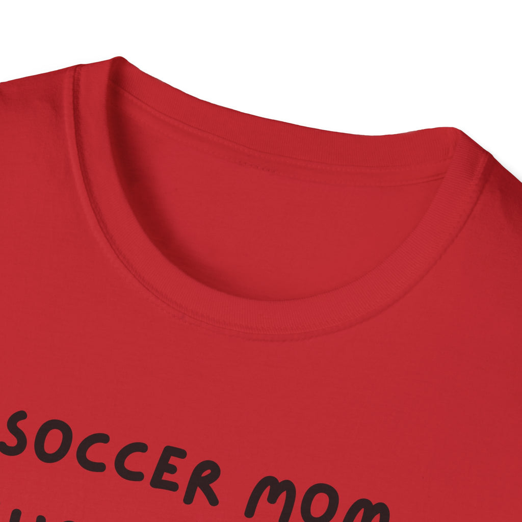 Soccer Mom Survival Kit T-Shirt – "Caffeinated & Confused" Soccer Mom Tee