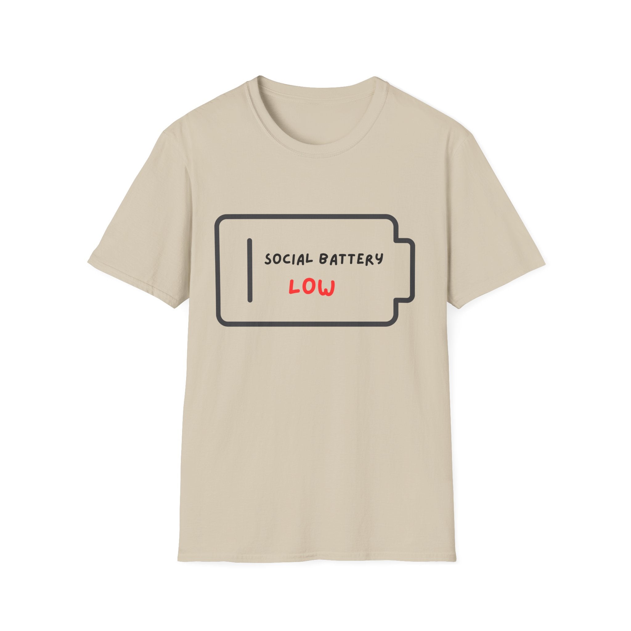 Social Battery Low T-Shirt